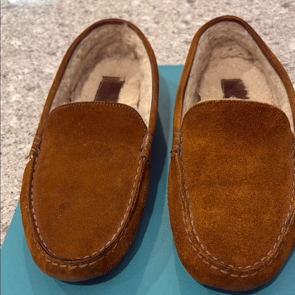 Brown Suede Moccasin Loafers Flats by Italian manufacturer  M.Gemi.
